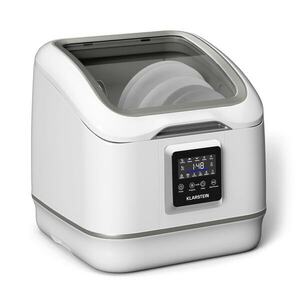 Klarstein SilentScrub mosogatógép, hordozható, érintőképernyő, 7 program, 3 edénykészlet, evőeszközkosár kép