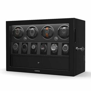 Klarstein ChronoVault óratekercselő, 4+6 óra, vegán, magas fényű, 4 üzemmód, Mabuchi motor, LED, aljzat kép