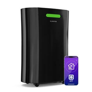 Klarstein AeroDry Smart 12 párátlanító, 12 l/nap, 18 m², páratartalom érzékelő, irányítás alkalmazás segítségével, 135 m³/h kép