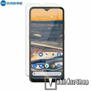 SUNSHINE Hydrogel TPU képernyővédő fólia - Ultra Clear, ÖNREGENERÁLÓ! - 1db, TOKBARÁT - NOKIA 5.3 - GYÁRI kép