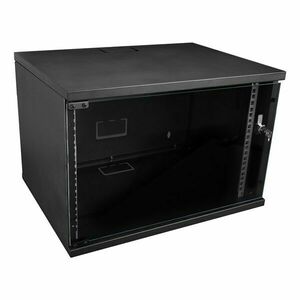 S-Link 19" Fali rack szekrény 7U 530x400mm - Szürke kép