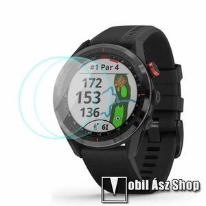 ENKAY okosóra előlap védő karcálló edzett üveg - 2db - 0, 2 mm vékony, 9H, 2.15D, A képernyő sík részét védi - Garmin Approach S62 kép