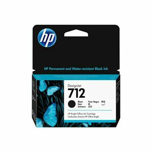 HP 3ED70A (712) Black tintapatron 3ED70A kép