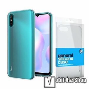Xpro szilikon védő tok / hátlap - ULTRAVÉKONY! 0.33mm - ÁTLÁTSZÓ - Xiaomi Redmi 9A / Xiaomi Redmi 9AT - GYÁRI kép