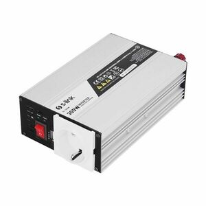 S-Link Inverter - SL-300W (1 Schuko, szivargyújtó, 300W, DC12V-AC... kép