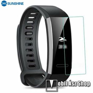 Huawei Band 2, Band 2 Pro, Sunshine Hydrogel TPU okosóra képernyővédő fólia, Ultra Clear, Önregeneráló!, 1db kép