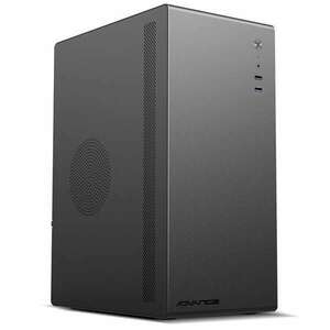 Advance Számítógépház - OPTIMA Black (MicroATX, USB2.0+USB3.0, fekete) kép