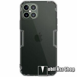 NILLKIN Nature szilikon védő tok / hátlap - ÁTLÁTSZÓ - erősített sarkok, ERŐS VÉDELEM! - APPLE iPhone 12 Pro Max - GYÁRI kép