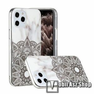 Szilikon védő tok / hátlap - MÁRVÁNY / MANDALA MINTÁS - APPLE iPhone 12 / APPLE iPhone 12 Pro kép