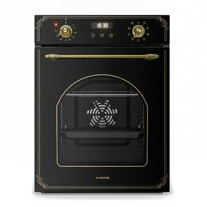 Klarstein Victoria beépített sütő 45 cm 49 l fekete kép