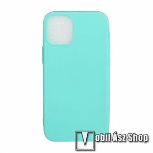 Szilikon védő tok / hátlap - FLEXI - VILÁGOSKÉK - APPLE iPhone 12 mini kép