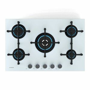 Klarstein Illuminosa 5 gáz főzőlap Üvegkerámia Sabaf égő 5 égővel kép