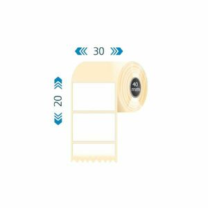 Tekercses PAPÍR címke 30x20mm 3500 db/tekercs kép