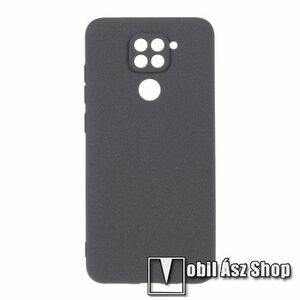 Szilikon védő tok / hátlap - MATT - SZÜRKE - Xiaomi Redmi Note 9 / Xiaomi Redmi 10X 4G kép