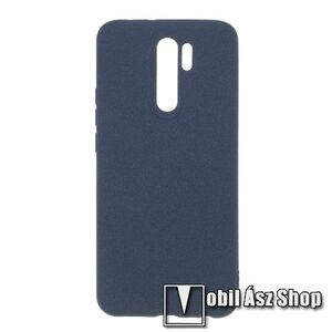 Szilikon védő tok / hátlap - MATT - KÉK - Xiaomi Redmi 9 / Xiaomi Redmi 9 Prime kép