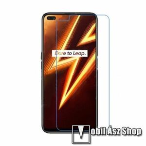 Képernyővédő fólia - Ultra Clear - 1db, törlőkendővel, A képernyő sík részét védi - Realme 6 Pro / Realme X50 5G / Realme X3 5G kép