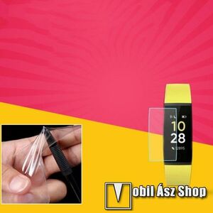 Realme Band, TPU okosóra képernyővédő fólia, 1db, Clear, törlőkendővel kép