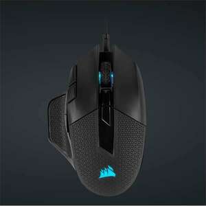 Corsair vezetékes egér gaming, nightsword rgb tunable, 8 programo... kép
