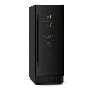 Klarstein Velaire pult alatti borhűtő, modern, elegáns, UV-védelem, Kétzónás, 17 palack kép