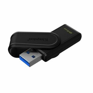 Kingston pendrive 64gb, dt exodia s usb 3.2 gen 1 (fekete) DTXS/64GB kép