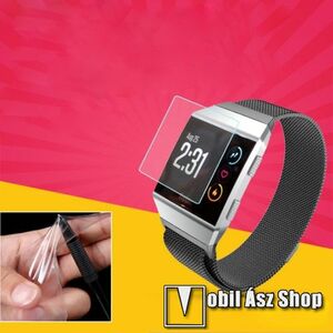Fitbit Ionic, TPU okosóra képernyővédő fólia, 1db, Clear, törlőkendővel kép