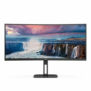 AOC CU34V5C 34" Ultrawide QHD Ívelt VA Monitor kép
