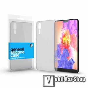 Xpro szilikon védő tok / hátlap - ULTRAVÉKONY! 0.33mm - ÁTLÁTSZÓ - HUAWEI P20 (2018) - GYÁRI kép