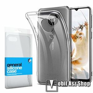 Xpro szilikon védő tok / hátlap - ULTRAVÉKONY! 0.33mm - ÁTLÁTSZÓ - NOKIA 5.3 - GYÁRI kép