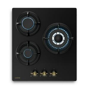 Klarstein Victoria gázfőzőlap | 3 alumínium égő | földgázzal és PB-gázzal kompatibilis | 6050 W | 45 cm kép