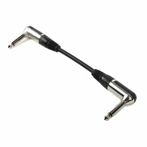 FrontStage 2 x patch kábel, 6, 35 mm jack, 15 cm, szögletes kép