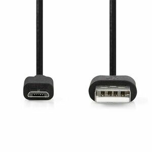 Nedis ccgl60500bk30 usb 2.0 usb-a dugó - usb micro-b dugó 11 w... kép