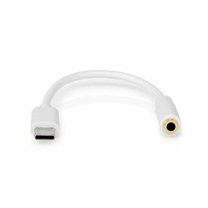 Nedis ccgb65950wt01 usb-c (usb c) dugó - 3, 5 mm sztereo jack aljz... kép