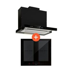 Klarstein Gourmet duo, páraelszívó és indukciós főzőlap, erős és modern kép