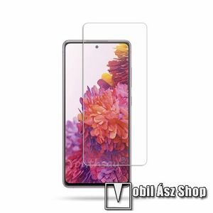 Előlap védő karcálló edzett üveg - 0, 33 mm vékony, 9H, Arc Edge, A képernyő sík részét védi - SAMSUNG Galaxy S20 FE 5G (SM-G781B) / SAMSUNG Galaxy S20 FE 4G (SM-G780F) kép