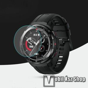 Honor Watch GS Pro, TPU okosóra képernyővédő fólia, 1db, Clear, törlőkendővel kép