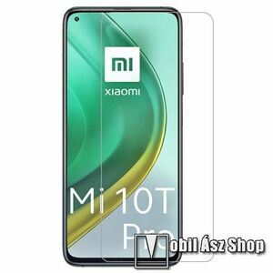 Előlap védő karcálló edzett üveg - 0, 33 mm vékony, 9H, Arc Edge, A képernyő sík részét védi - Xiaomi Mi 10T 5G / Mi 10T Pro 5G / Redmi K30S kép