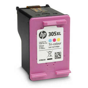 Hp patron no305 xl tricolor színes, 200/oldal 3YM63AE kép
