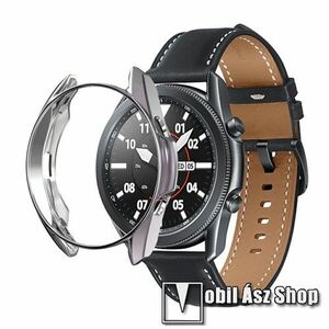 Okosóra szilikontok - GALVANIZÁLT SZÜRKE - SAMSUNG Galaxy Watch3 45mm (SM-R845F) kép