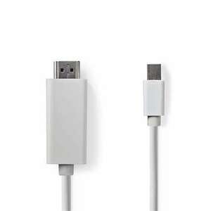 Nedis MINI displayport - HDMI kábel CCGP37600WT20 kép