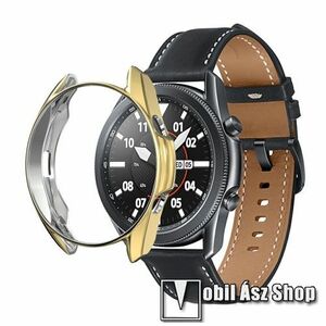 Okosóra szilikontok - GALVANIZÁLT ARANY - SAMSUNG Galaxy Watch3 41mm (SM-R855F) kép