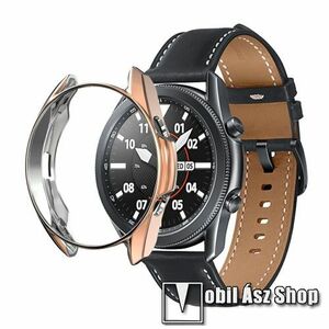 Okosóra szilikontok - GALVANIZÁLT ROSE GOLD - SAMSUNG Galaxy Watch3 41mm (SM-R855F) kép