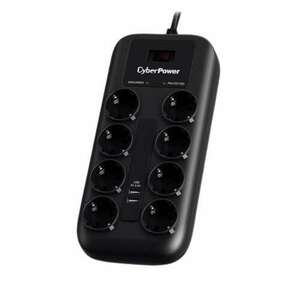 Cyberpower P0820SUF0-DE (8 aljzat) túlfeszültség védő és USB tölt... kép