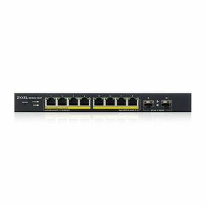 Zyxel GS1900-10HP-EU0102F Switch 10x1000Mbps(8xPOE) + 2xGigabit S... kép