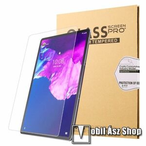 Előlap védő karcálló edzett üveg - 0, 3 mm vékony, 9H, Arc Edge, A képernyő sík részét védi - Lenovo Tab P11 Pro (TB-J706F) / Lenovo Tab XiaoXin P11 Pro kép