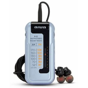 Aiwa R-22SL Hordozható rádió szürke színben kép