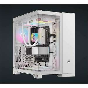Corsair ház 6500x dual chamber, tápegység nélkül, edzett üveg, fe... kép