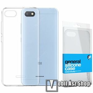 Xpro szilikon védő tok / hátlap - ULTRAVÉKONY! 0.33mm - ÁTLÁTSZÓ - Xiaomi Redmi 6A - GYÁRI kép