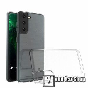 Szilikon védő tok / hátlap - ULTRAVÉKONY! 0.6mm - ÁTLÁTSZÓ - SAMSUNG Galaxy S21 5G (SM-G991B/SM-G991B/DS) kép