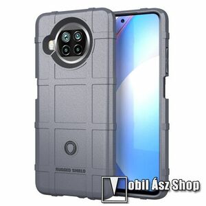 OTT! RUGGED SHIELD szilikon védő tok / hátlap - matt, ERŐS VÉDELEM - SZÜRKE - Xiaomi Mi 10T Lite 5G / Redmi Note 9 Pro 5G / Mi 10i 5G kép
