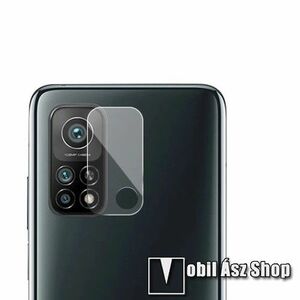 Kamera lencsevédő karcálló edzett üveg - 1db, 9H, 0, 33mm, Arc Edge - Xiaomi Mi 10T 5G kép